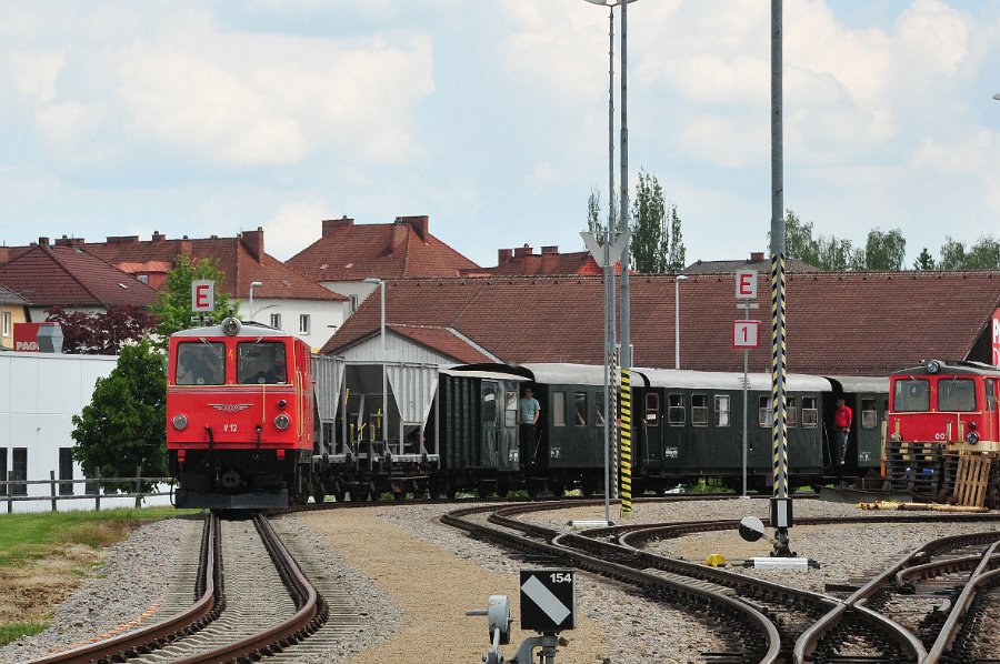 Bahnhofsfest Gmünd 60 Jahre Diesellok 2095 (10)